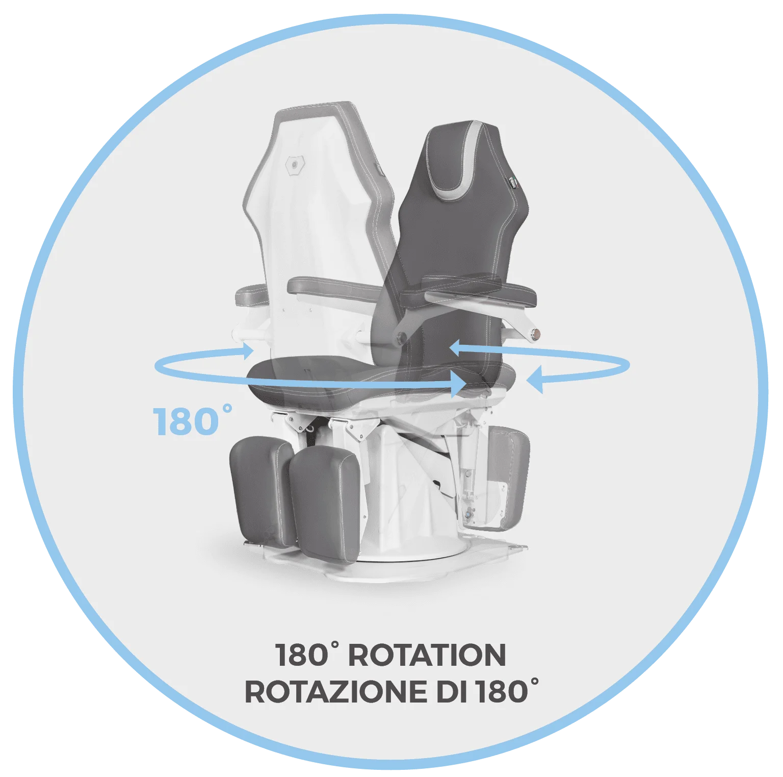 Lemi Podo R5 - Podo R3 ➜ Кресло для подиатрии и подологии, купить в Украине | Alfaspa изображение 5